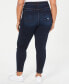 Trendy Plus Size High Rise Ripped Skinny Jean