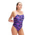 SPEEDO Allover Lattice-Back Swimsuit