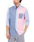 ფოტო #1 პროდუქტის Men's Multicolor Block Oxford Shirt, Created for Macy's