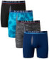 ფოტო #1 პროდუქტის Men's 4-Pk. Ultimate Sport with X-Temp Total Support Pouch Longer Leg Boxer Briefs