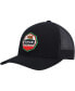 Фото #1 товара Men's Black Ultra Destination California Republic Trucker Snapback Hat