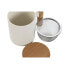 Cup with Tea Filter Home ESPRIT White Stainless steel Porcelain 360 ml