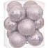 Christmas Baubles Silver Plastic 8 x 8 x 8 cm (12 Units)