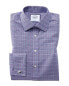 Фото #1 товара Charles Tyrwhitt Non-Iron Prince Of Wales Slim Fit Shirt Men's