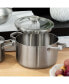 Фото #2 товара Graphite 5Pc Recycled 18/10 Stainless Steel Cookware Set