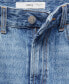 Фото #5 товара Джинсовые шорты женские MANGO с обрезанным краем