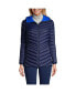 ფოტო #4 პროდუქტის Women's Tall Wanderweight Packable Down Hooded Long Jacket