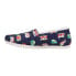 Фото #3 товара TOMS Alpargata Graphic Cozy Slip On Womens Blue, Multi Flats Casual 10017304T