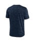 Фото #2 товара Nike Men's Navy Denver Broncos Velocity Arch Performance T-Shirt