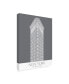 Фото #2 товара Fab Funky New York Flat Iron Building Monochrome Canvas Art - 19.5" x 26"