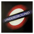 Leinwandbild London Underground Zeichen