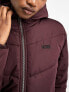 Vans foundry long MTE puffer jacket in brown S - фото #3