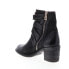 Фото #6 товара A.S.98 Jacob A24211-301 Womens Black Leather Zipper Mid Calf Boots 6