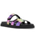 Сандалии женские Steve Madden Mayvn в стиле шлепанцев Rainbow Iridescent Multi, 5.5M - фото #1