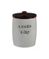 Фото #2 товара Just Words Cookie Jar with Bamboo Lid