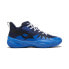 Фото #1 товара Puma Genetics 37997406 Mens Blue Nylon Lace Up Lifestyle Sneakers Shoes