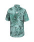 Фото #2 товара Men's Green Miami Hurricanes Realtree Aspect Charter Full-Button Fishing Shirt