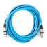 MUSIC STORE XLR Mic Cable Standard 6m (Blue)