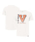 Men's Cream Distressed Virginia Cavaliers Phase Out Franklin T-shirt