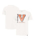 Men's Cream Distressed Virginia Cavaliers Phase Out Franklin T-shirt Бежевый, XL - фото #1