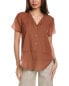 Фото #1 товара Theory Shirt Women's Brown P