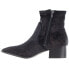 Фото #8 товара COCONUTS by Matisse Dotty Glitter Zippered Booties Womens Black Dress Boots DOTT