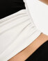 ASOS DESIGN tank top with colour block detail in black and white