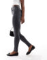 DTT Ellie high waisted skinny jeans in washed black