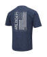 Фото #4 товара Men's Navy Arizona Wildcats OHT Military-Inspired Appreciation Flag 2.0 T-shirt