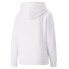 Puma Crystal Galaxy Graphic Pullover Hoodie Womens White Casual Outerwear 534695