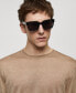 ფოტო #4 პროდუქტის Men's Fine Mulberry Silk Sweater