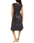 Фото #2 товара Kay Unger Annabelle Midi Dress Women's Blue 2