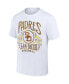 Фото #3 товара Men's Darius Rucker Collection by White San Diego Padres Distressed Rock T-shirt