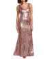 Фото #1 товара Платье без рукавов и с пайетками Rene Ruiz Rene By Rene Ruiz, розовое