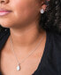 Diamond Pear Cluster Stud Earrings (1/4 ct. t.w.) in Sterling Silver