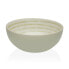 Salad Bowl Versa Light grey 22,5 x 9 x 22,5 cm Ceramic Porcelain