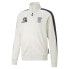 Puma Team T7 Graphic FullZip Track Jacket Mens White Casual Athletic Outerwear 5