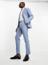 Фото #5 товара New Look slim suit trousers in light blue
