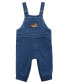 Baby Boys Short Sleeve T Shirt and Overall Set