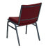 Фото #2 товара Hercules Series Heavy Duty Burgundy Patterned Fabric Stack Chair