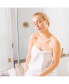 Фото #2 товара Silver thread Bath Towel - White