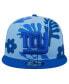 Фото #2 товара Men's Light Blue New York Giants Leafy 9FIFTY Snapback Hat