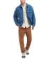 Men's Workwear Cotton Denim Shirt Jacket Denim Mult, S - фото #4