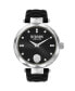 Women's Two-Hand Quartz Covent Garden Black Leather Strap 36mm