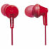 Фото #1 товара Наушники Panasonic RP-HJE125E-R in-ear Красный