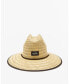 Men's Tides Print Straw Hat
