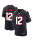 Men's Nico Collins Navy Houston Texans Game Jersey Синий, 2XL - фото #1