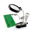 Фото #2 товара Helping hand - Holder with magnifying glass and LED backlight - ZD-126-2