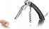 Vacu Vin Vacu Vin Single Pull Corkscrew, Black, Stainless steel, Plastic, Stainless steel, 38 mm, 19 mm, 135 mm