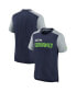 Фото #2 товара Футболка для малышей Nike с названием Seattle Seahawks - синий, серыйNavController